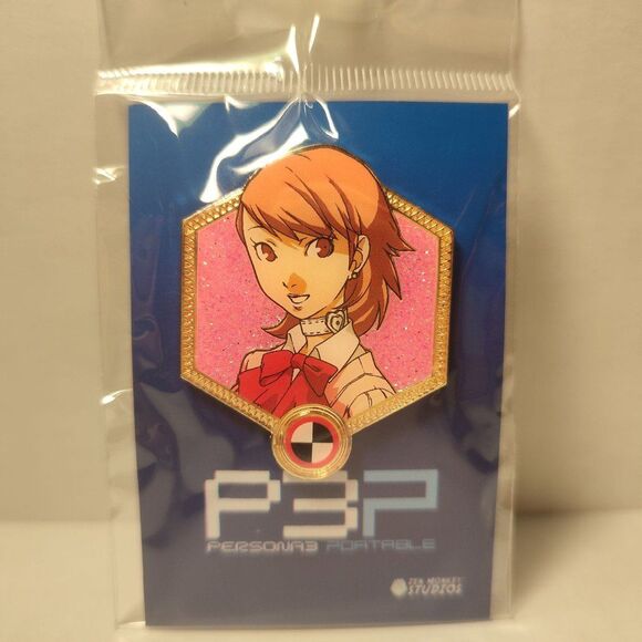 Persona 3 Portable Yukari Takeba Enamel Pin Official Atlus Collectible Figure - Picture 1 of 1